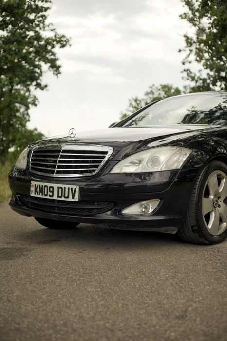 Bara masca fata neagra Mercedes S W221 volan plafon scaun bancheta usa