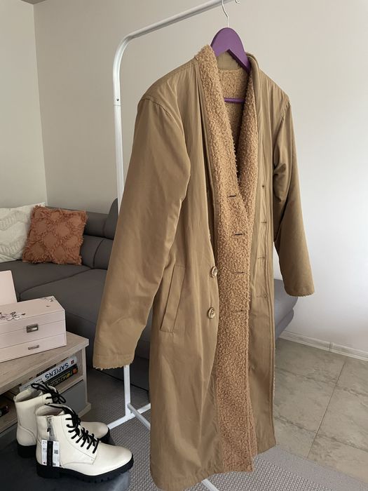 Палто двулицево