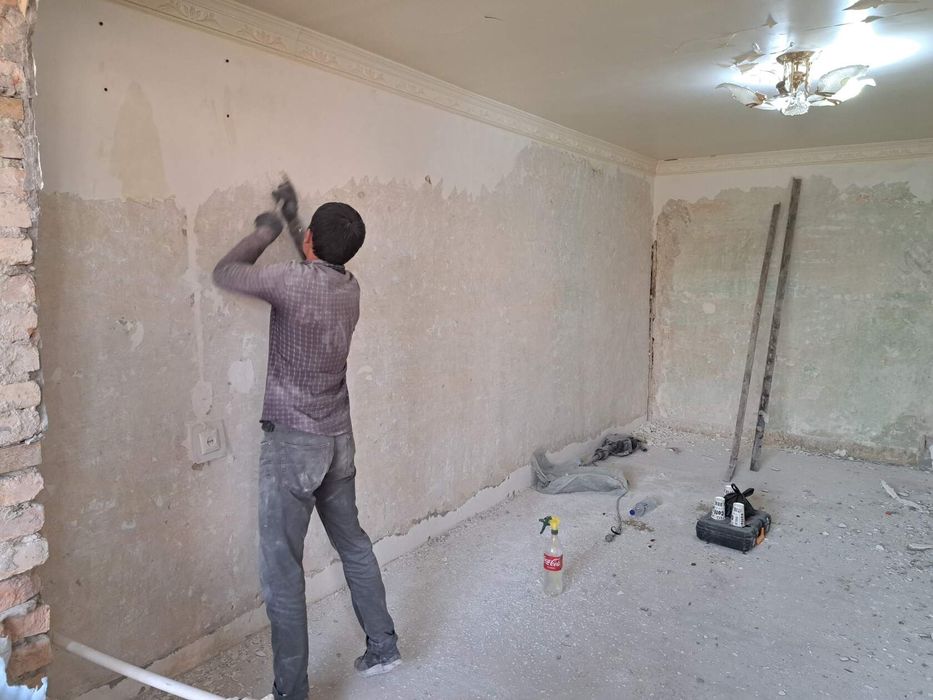 Демонтаж квартира подготовка к ремонту Копаем подвал