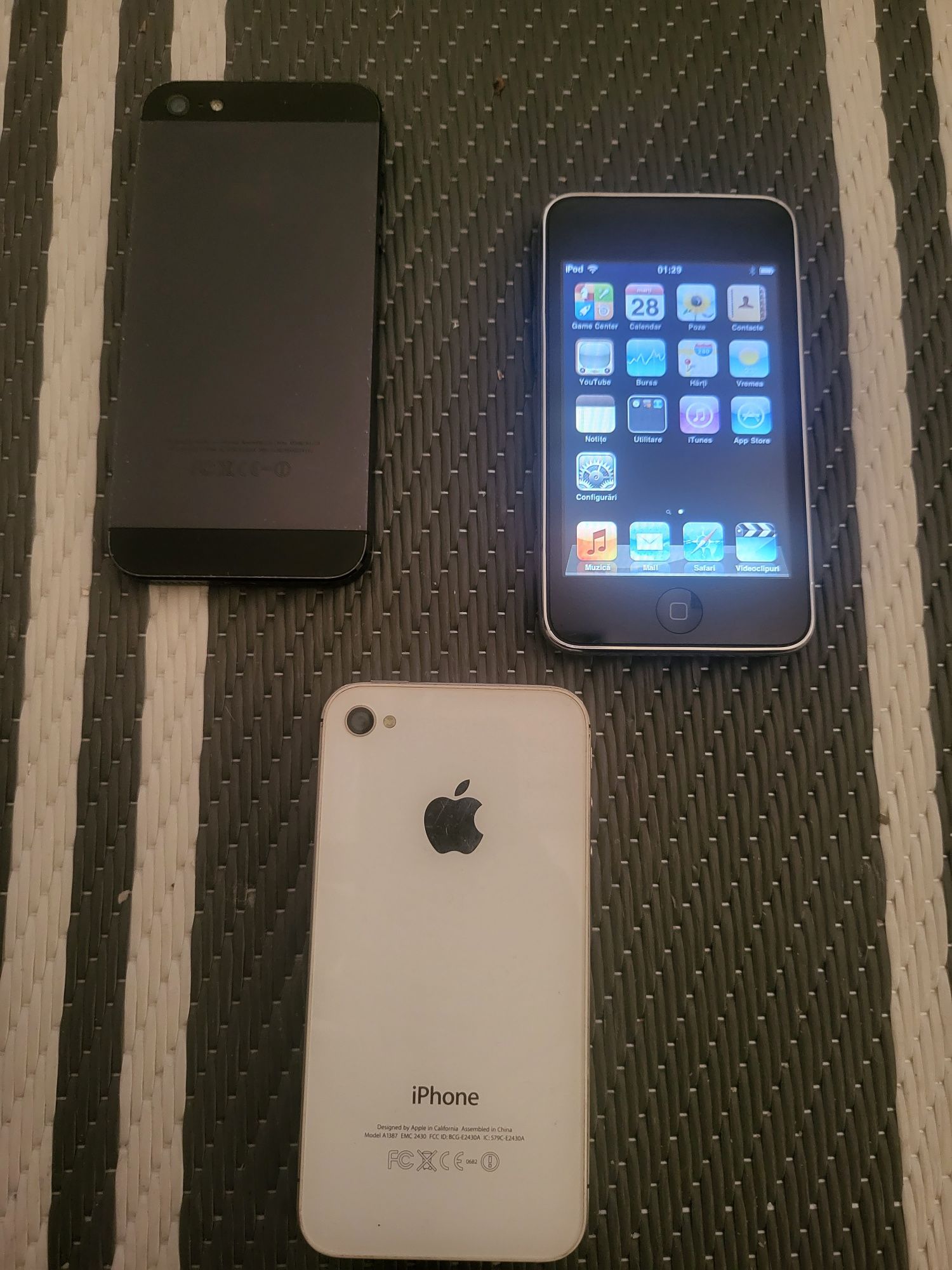 iPhone 4S, 5 și ipod