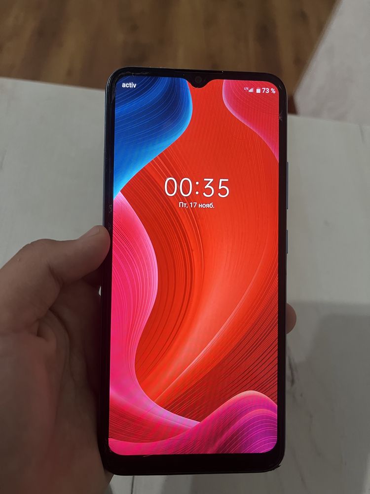 realme C11 2021 голубого цвета