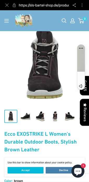 Ghete Ecco GTX goretex