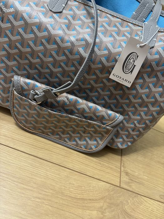 Goyard чанта синя