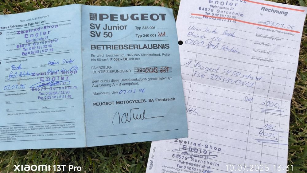 Scuter Peugeot Executive SV