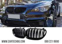 Двойни решетки BMW E60 – черен гланц