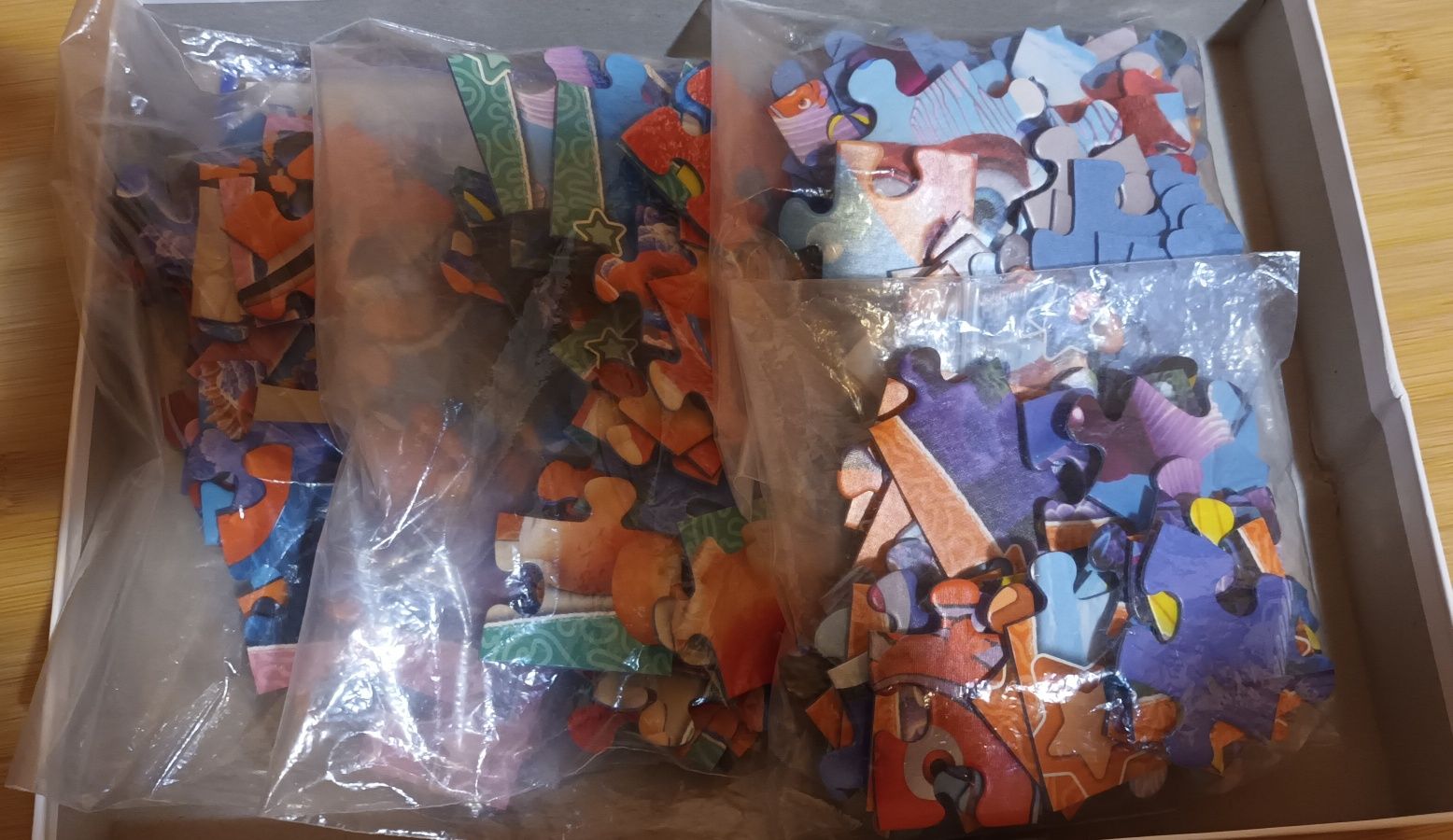 Puzzle 4 x 42 piese (planse mari)