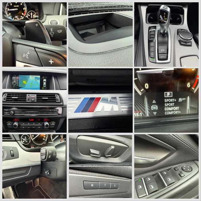 BMW seria 5 F10 520d X Drive 4X4 184CP M Paket LCI FarLed Jante HeadUp