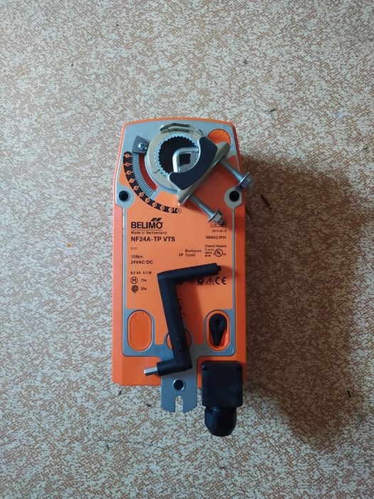 Электропривод воздушной заслонки