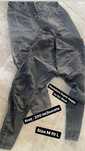 Pantaloni opium super baggy cu tur lasat( nu amiri, nu rick owens)