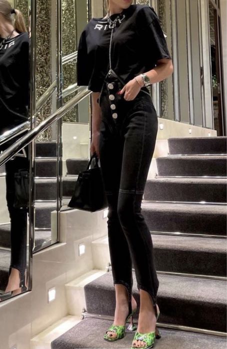 Alessandra rich дънки и тениска