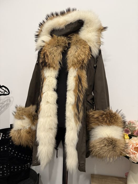 Parka blana naturala inalta calitate