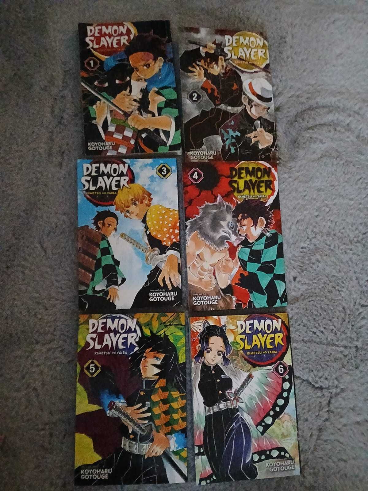 Volume din seria DEMON SLAYER