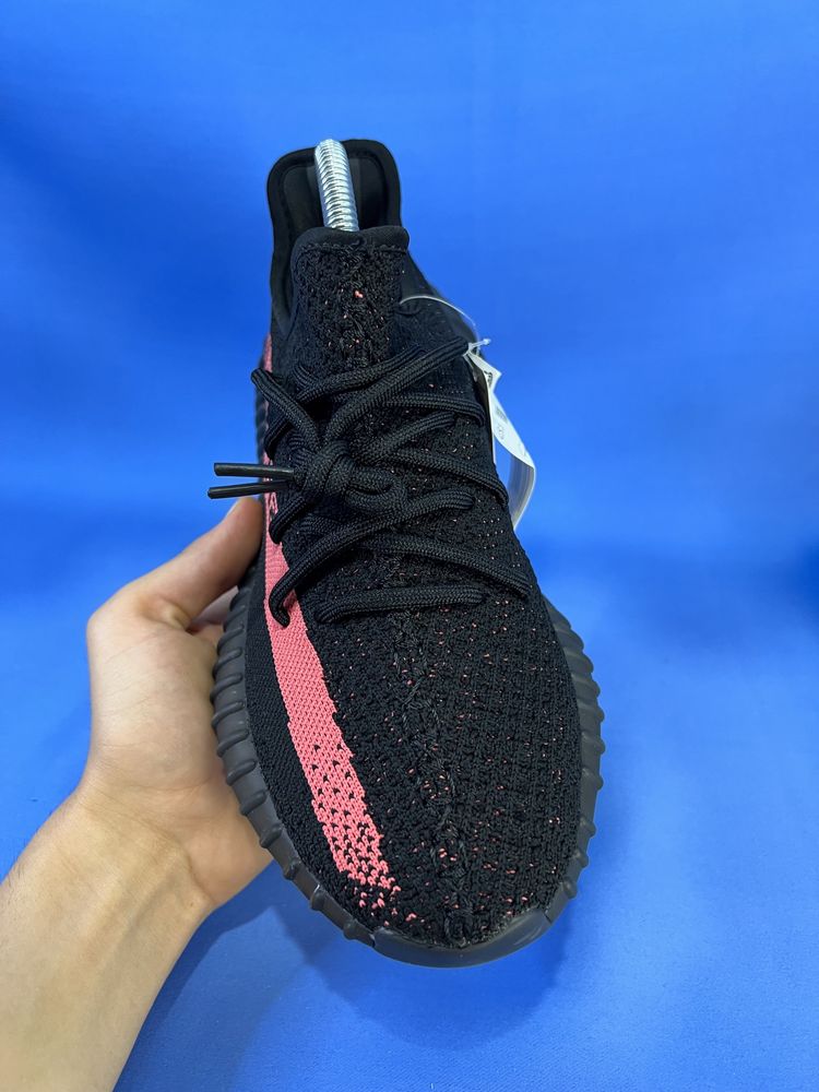 36-45 Yeezy 350 v2 Core Black Red