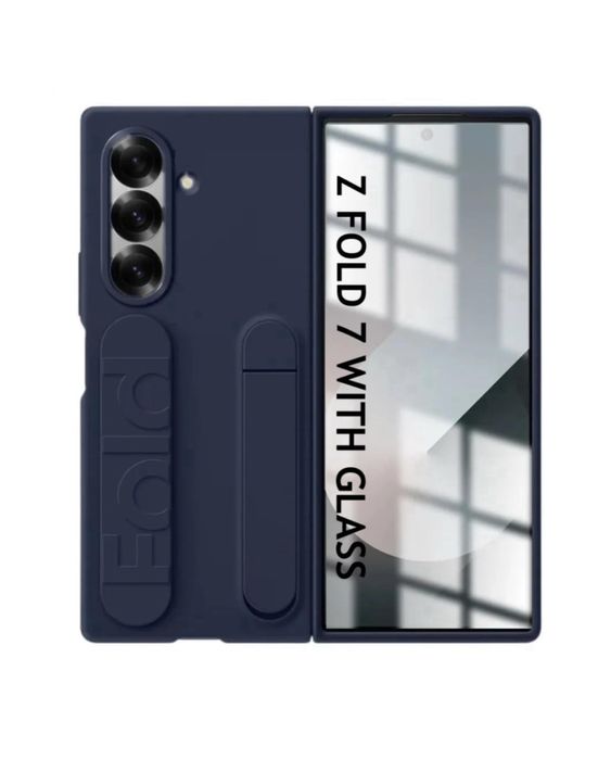 Samsung Z FOLD 7 Husa Hard Plastic Fata Spate Stand UP