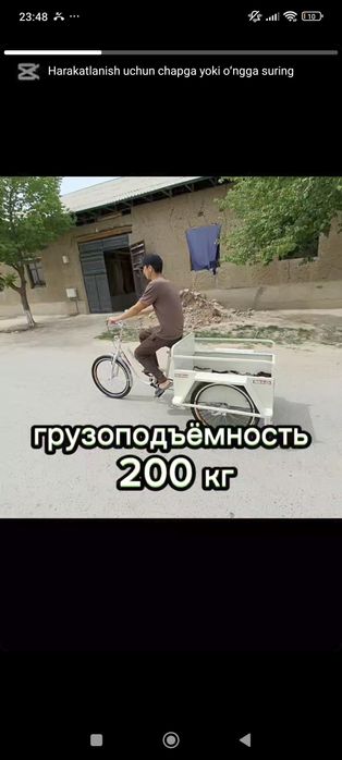 Velosiped yangi sotiladi sorochni