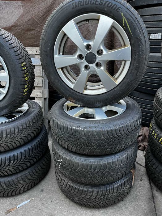Set roti iarna complet 5x112 205 60 R 16 Bridgestone