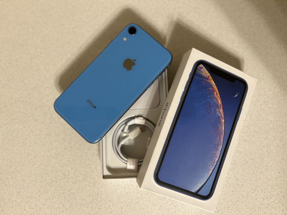 iphone xr (голубой)