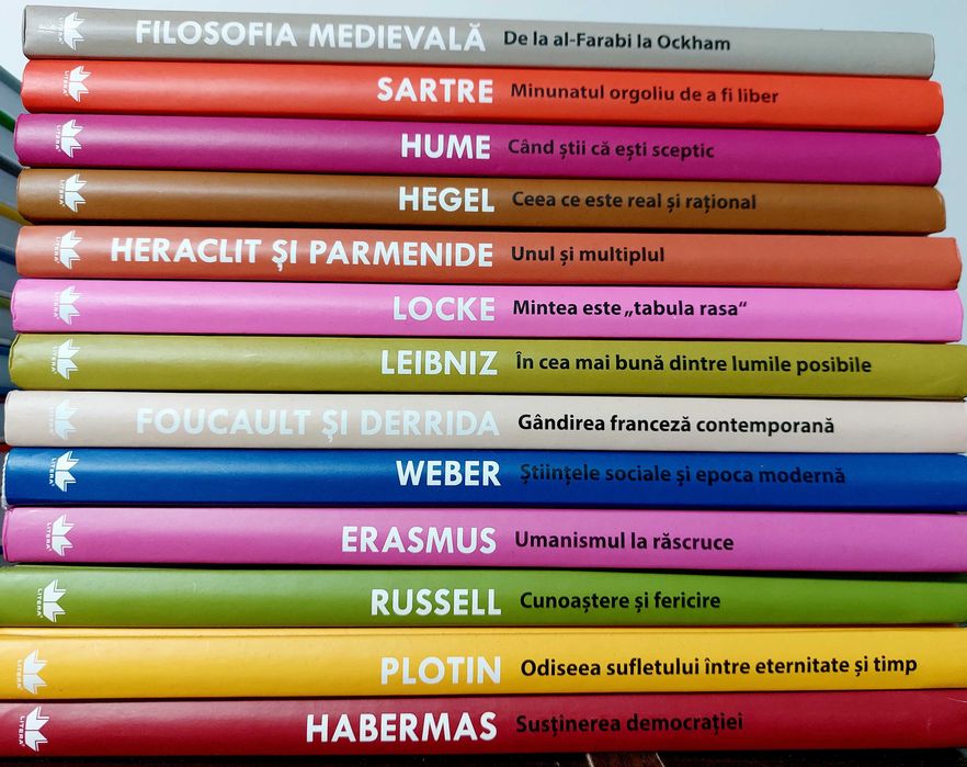 Colecția Libertatea “Descoperă Filosofia” Editura Litera (40 volume)