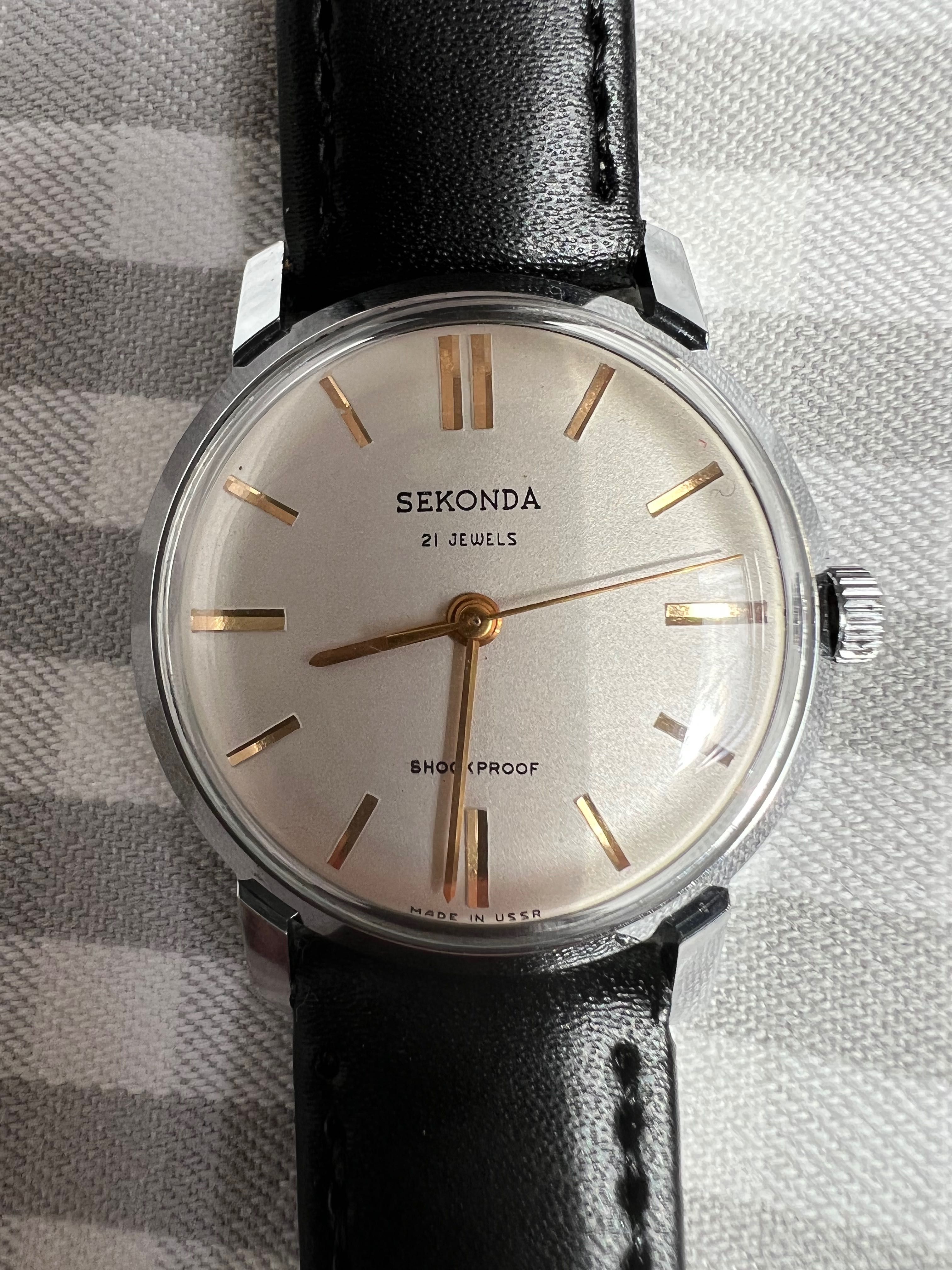 Съветски механичен часовник Sekonda