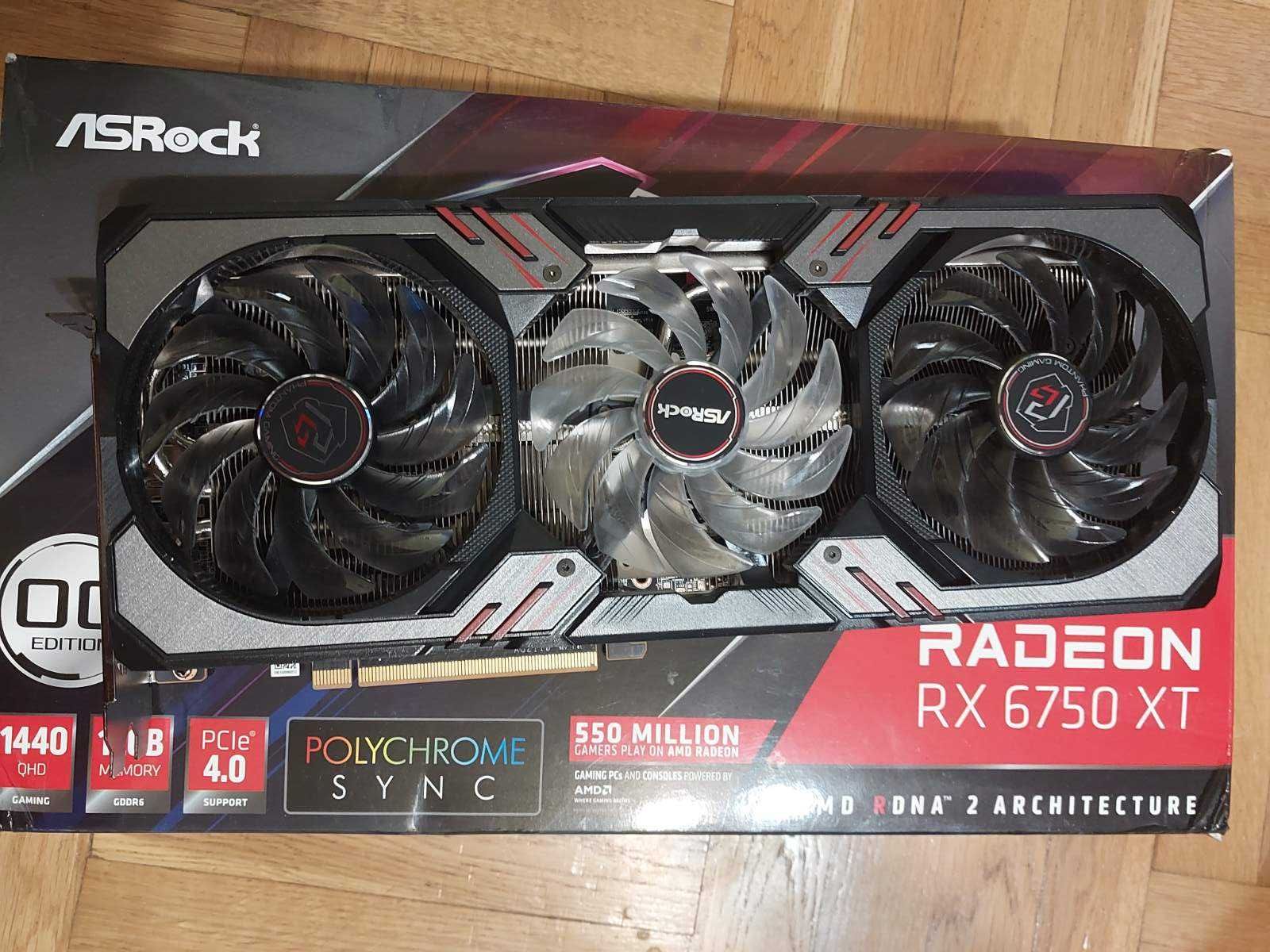ASRock RX 6750 XT 12GB Phantom Gaming