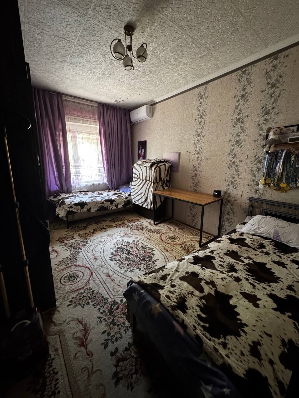 Продается трёхкомнатная квартира возле Бектимирского Ровд