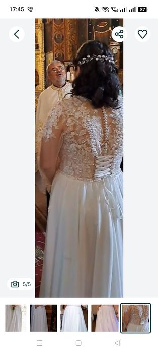 Vând rochie de mireasa