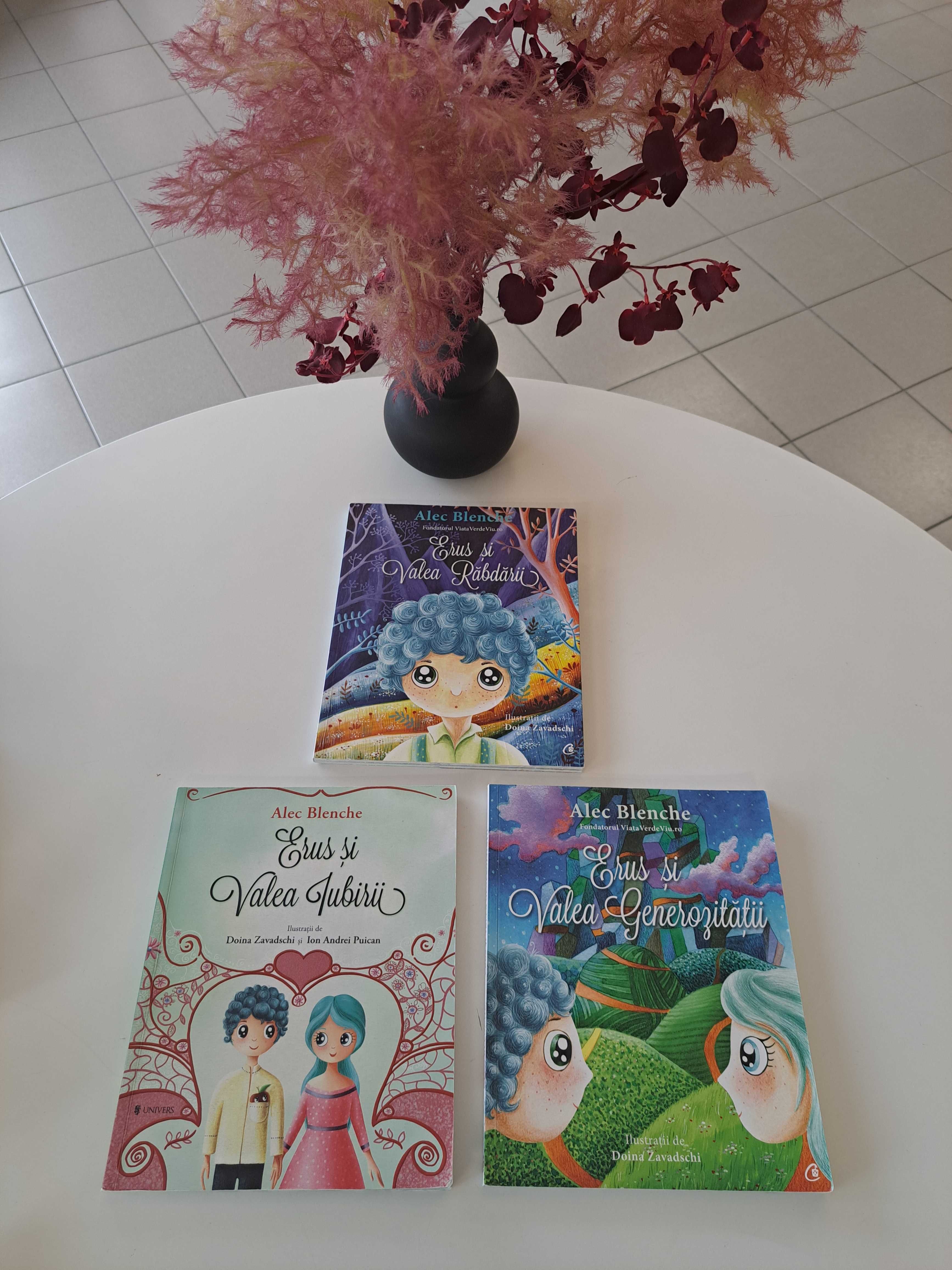 Carti minunate pentru copii-Erus in diverse situatii