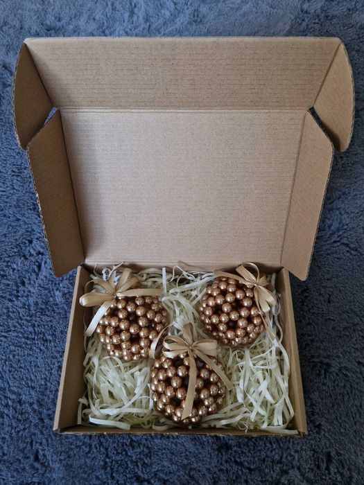 Set globuri Crăciun 70 mm handmade