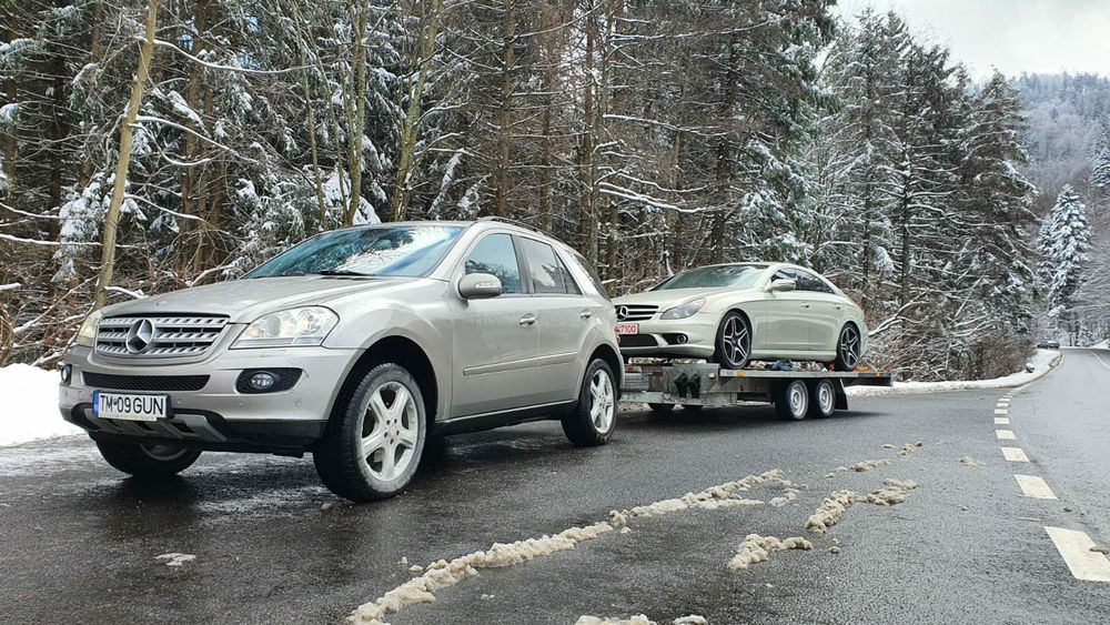 Tractari si transport auto NonStop cu platformă în Timiș și în țară