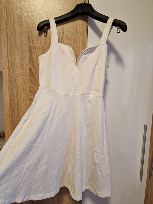 Rochita alba scurta, mărimea XS