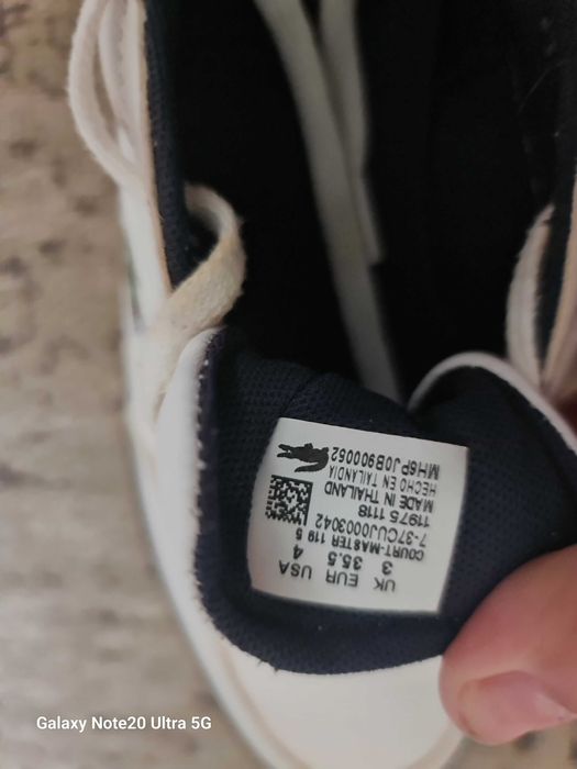 Adidasi Lacoste 36