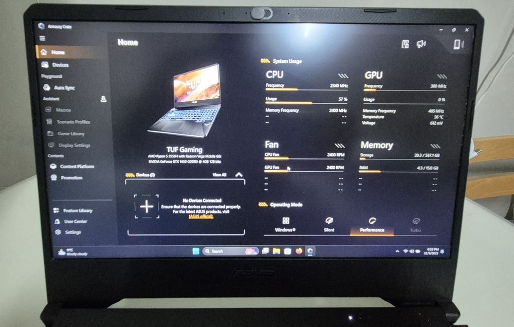 Laptop Asus TUF Gaming