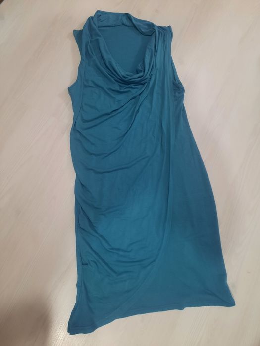 Geanta și rochie mărimea S,  culorea turcoaz