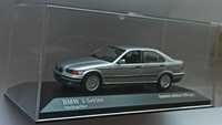Macheta BMW seria 3 4 usi E36 "Pisicuta" 1991 silver - Minichamps 1/43