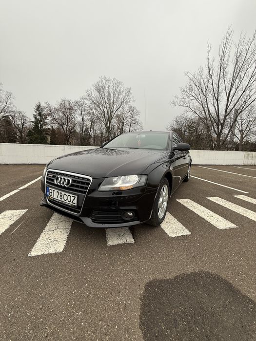 Audi A4 B8 2.0 TDI 120 CP, 2009 – Sedan, Negru, Întreținut