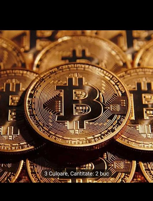 BITCOIN - Moneda de colectie !!! Pretabila cadou !!!