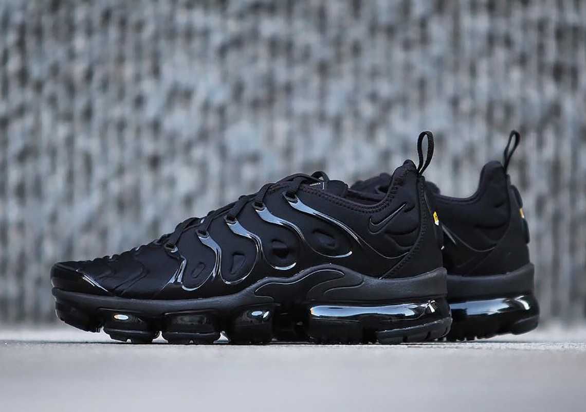 Nike Vapormax TN All  Black Brand New Men Shoes