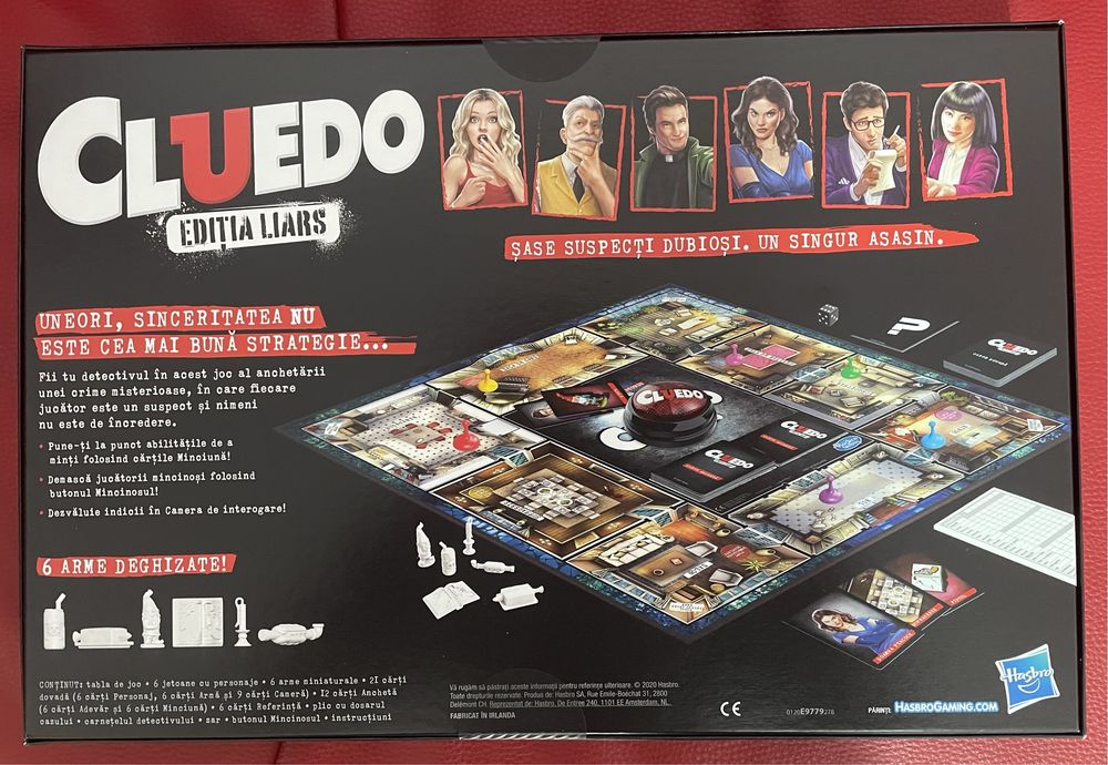 Joc Cluedo - Editia Liars
