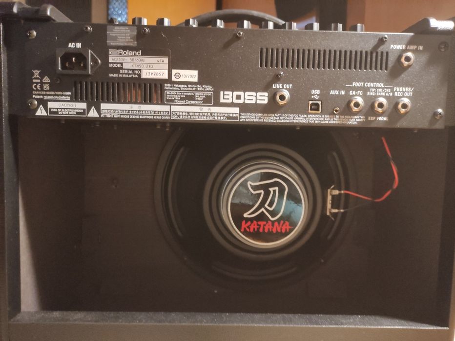 Vand amplificator Boss Katana 50 MKII EX