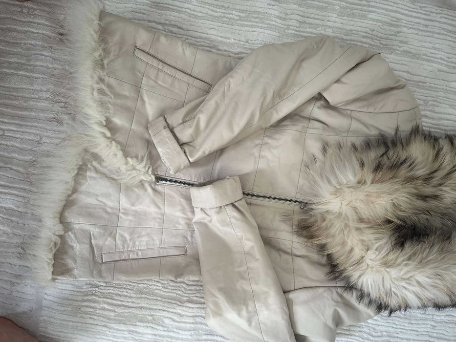 Яке от естествена кожа