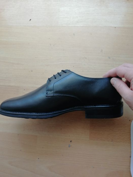 Pantofi negri barbati piele