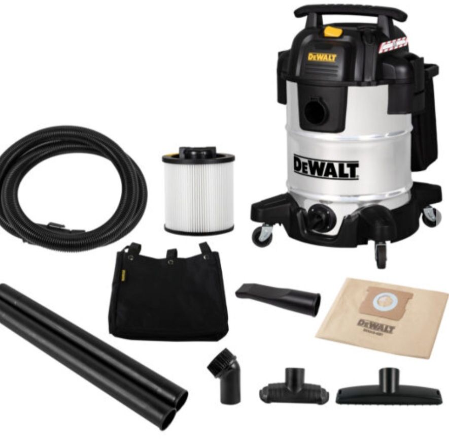 Прахосмукачка за мокро и сухо почистване Dewalt Dxv38s-Qt Wet/Dry 38L