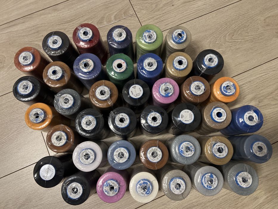 Ață pentru cusut, 100% poliester, 5000m, finețe 120