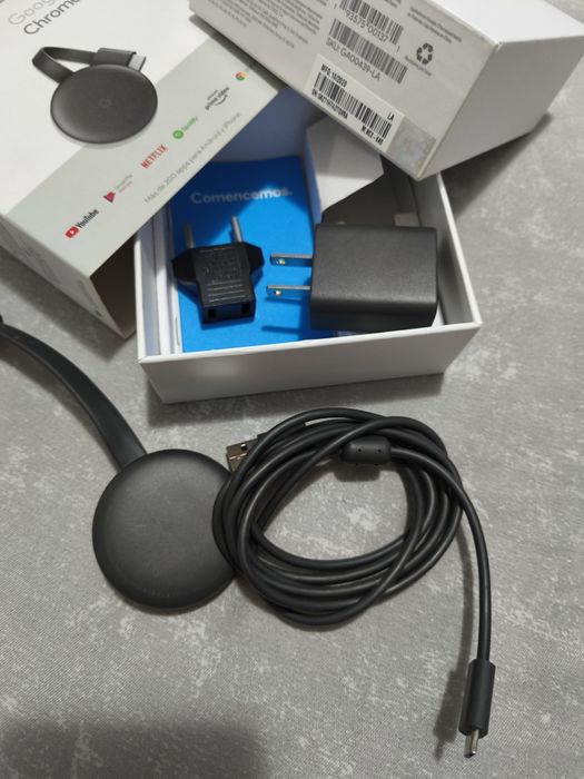 Google Chromecast (a 3-a generație) – Redă conținut direct pe TV
