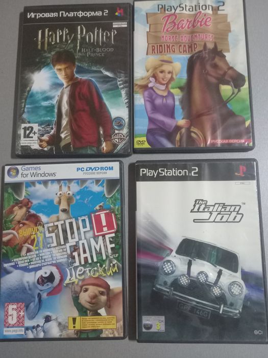 Игры на PS 2, компьютерные