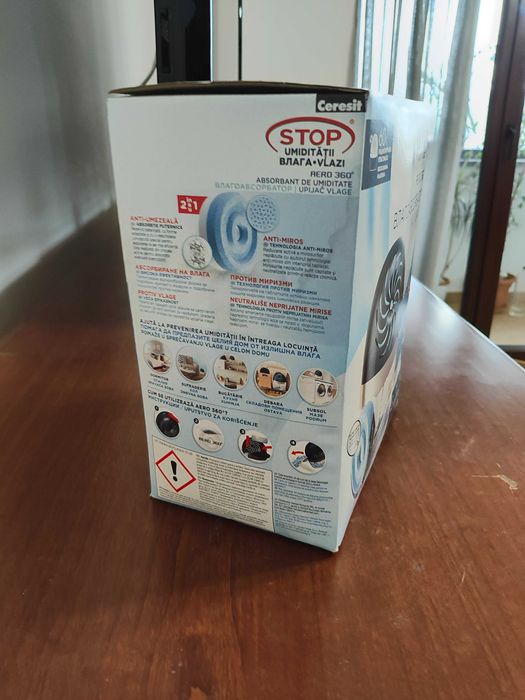 Absorbant umiditate Ceresit Aero 360 450G, in ambalaj intact nefolosit