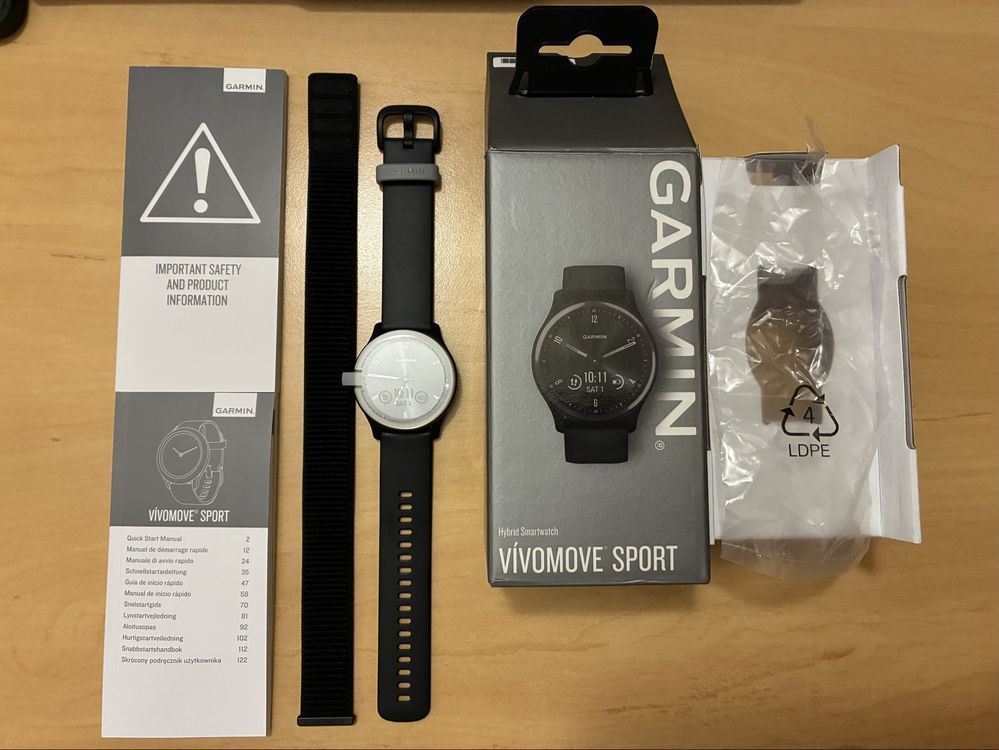 Garmin Vivomove Sport – Смарт часовник
