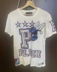 Philipp Plein White Cotton Tshirt