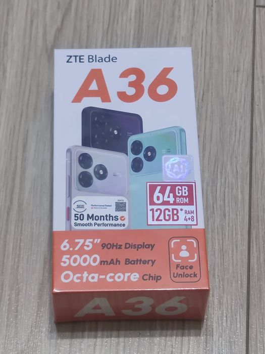 Телефон ZTE Blade a36