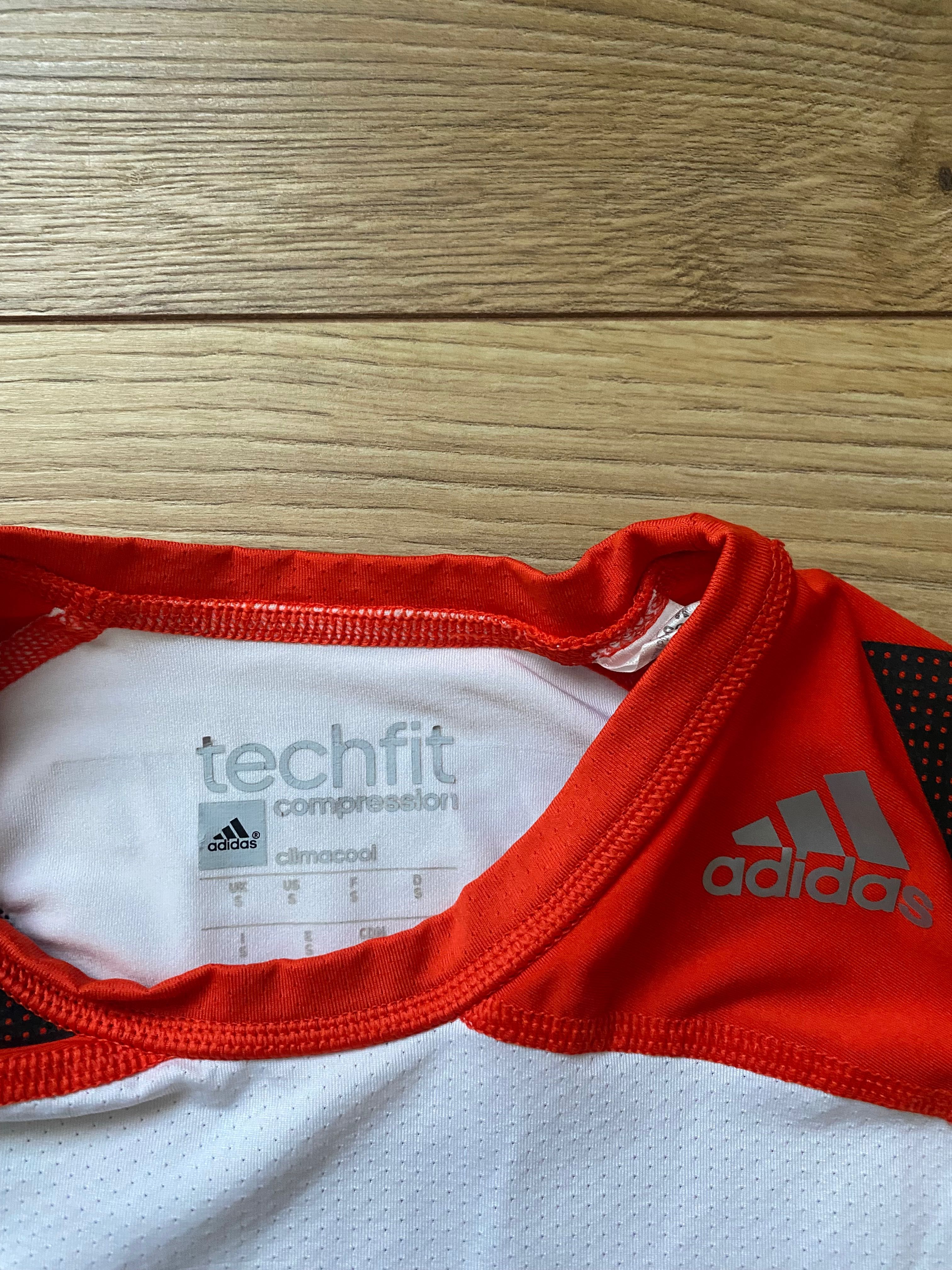 ADIDAS TECHFIT-tricou de compresie, impecabil, pt barbati S